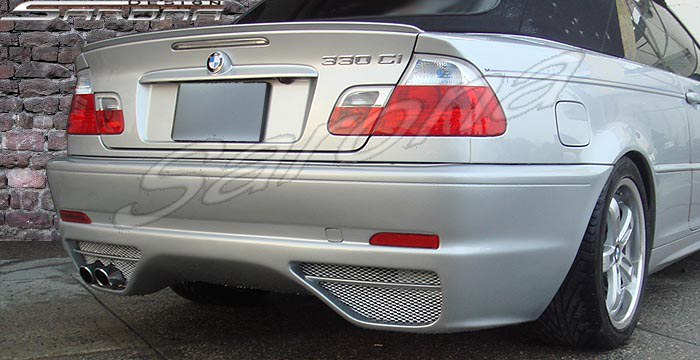 Custom BMW 3 Series Rear Bumper  Coupe & Sedan (1999 - 2006) - $690.00 (Part #BM-002-RB)